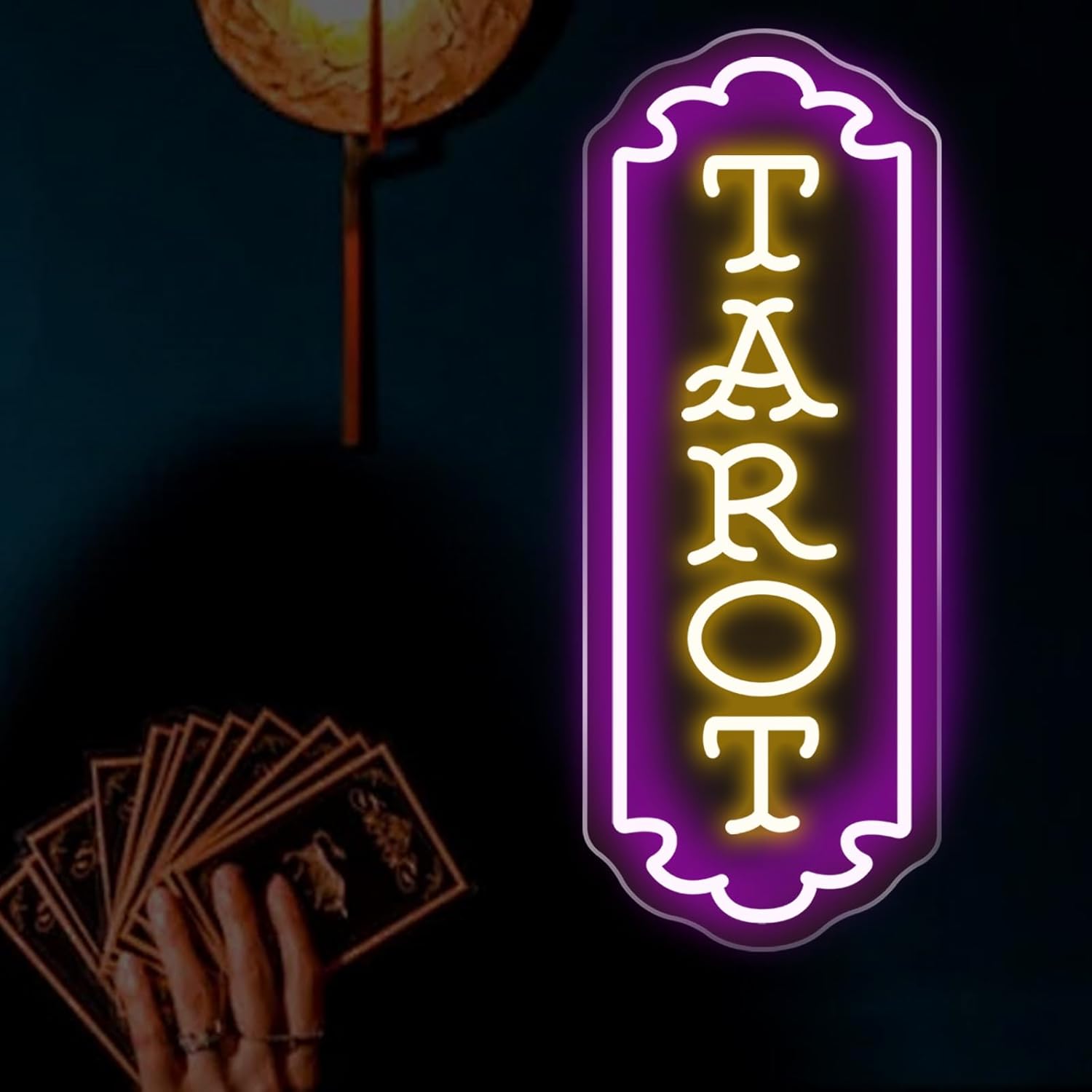 Home Decor Lamp - Tarot Neon Sign USB Powered Mystical