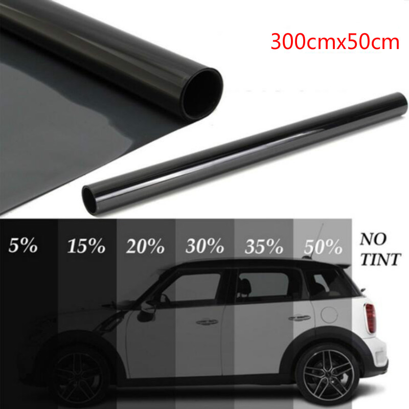 300cmx50cm Black Car Window Fo - Home Decor Window Blinds review and price