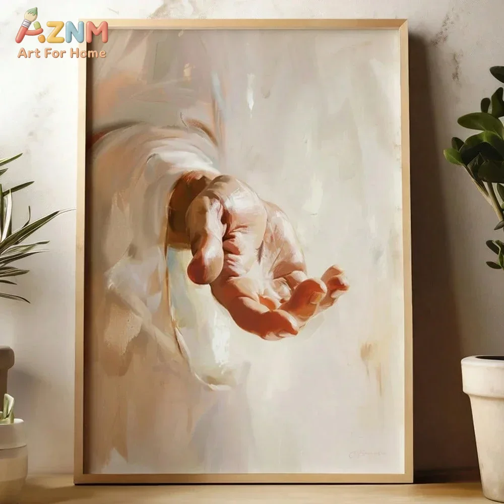 AZNM Christian Jesus Reaching  - Home Decor Jesus review and price