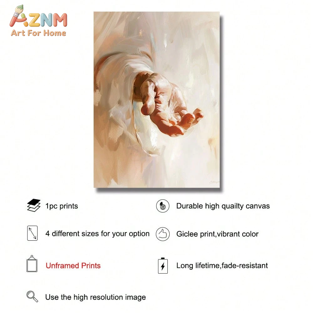 AZNM Christian Jesus Reaching  - Home Decor Jesus review and price