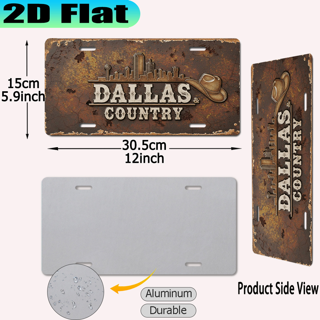 2D Flat Dallas & Country Cowbo - Home Decor Dallas review and price