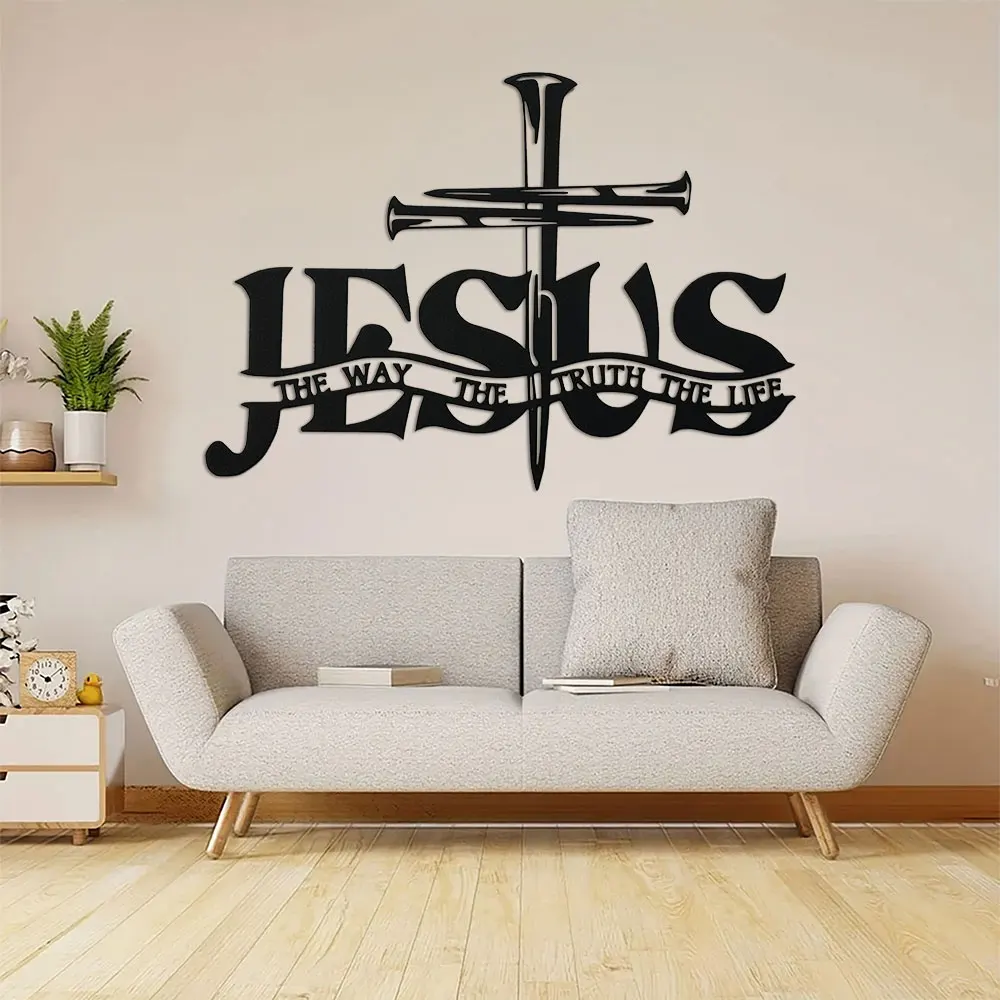 1Pc Jesus & Praying Hands Meta - Home Decor Jesus review and price