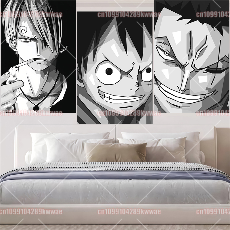 Classic One Piece Anime Cartoo - Canvas Painting review and price