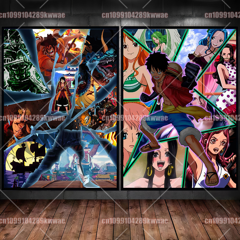Classic One Piece Anime Cartoo - Canvas Painting review and price
