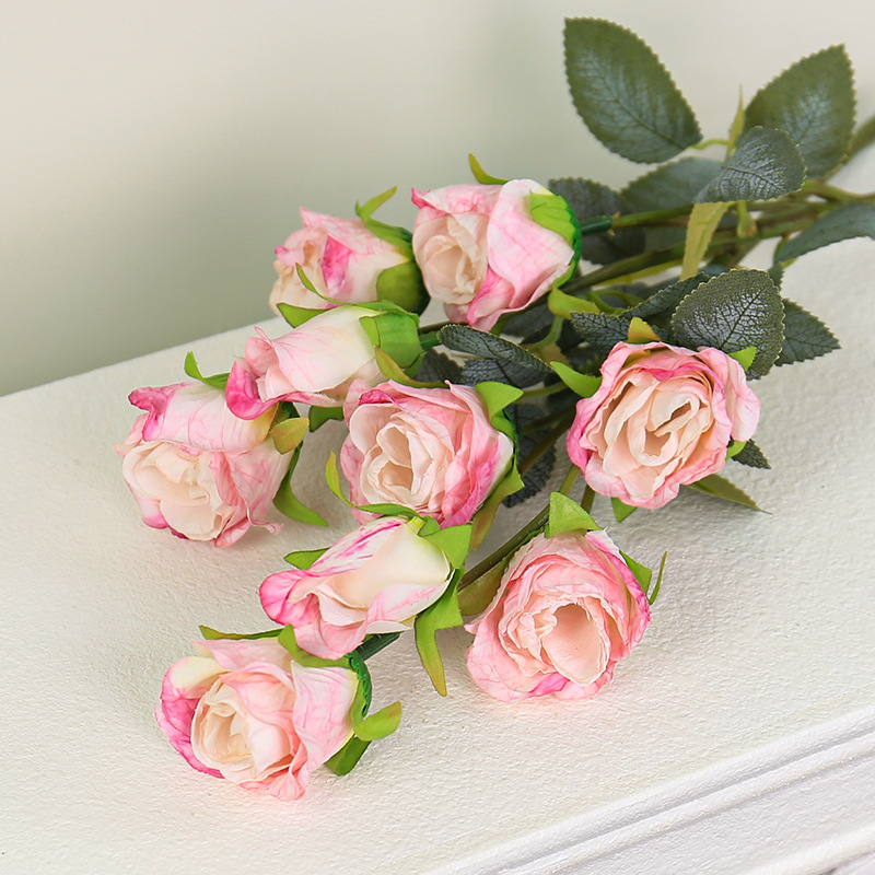 5pc 35cm Retro 5 Head Burnt Ed - Dried Flower Bouquet review and price