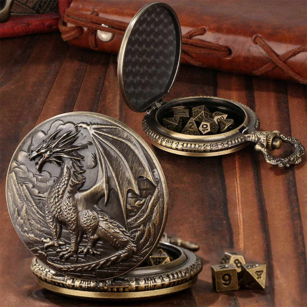 Vintage Metal Dragon Pocket Wa - Vintage Alarm Clock review and price