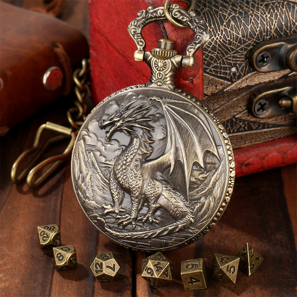 Vintage Metal Dragon Pocket Wa - Vintage Alarm Clock review and price