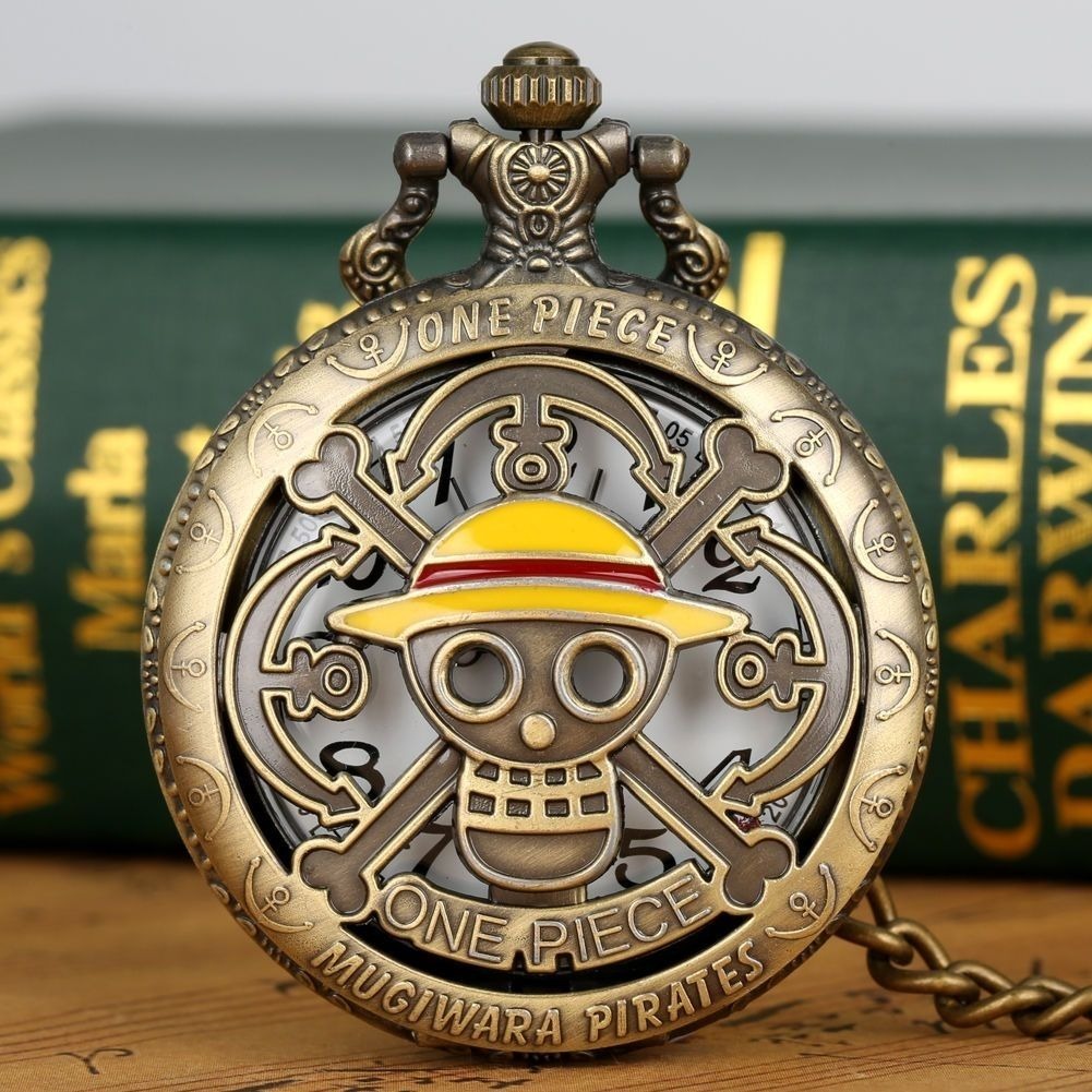 One Piece Anime Pocket Watch,  - Vintage Alarm Clock review and price