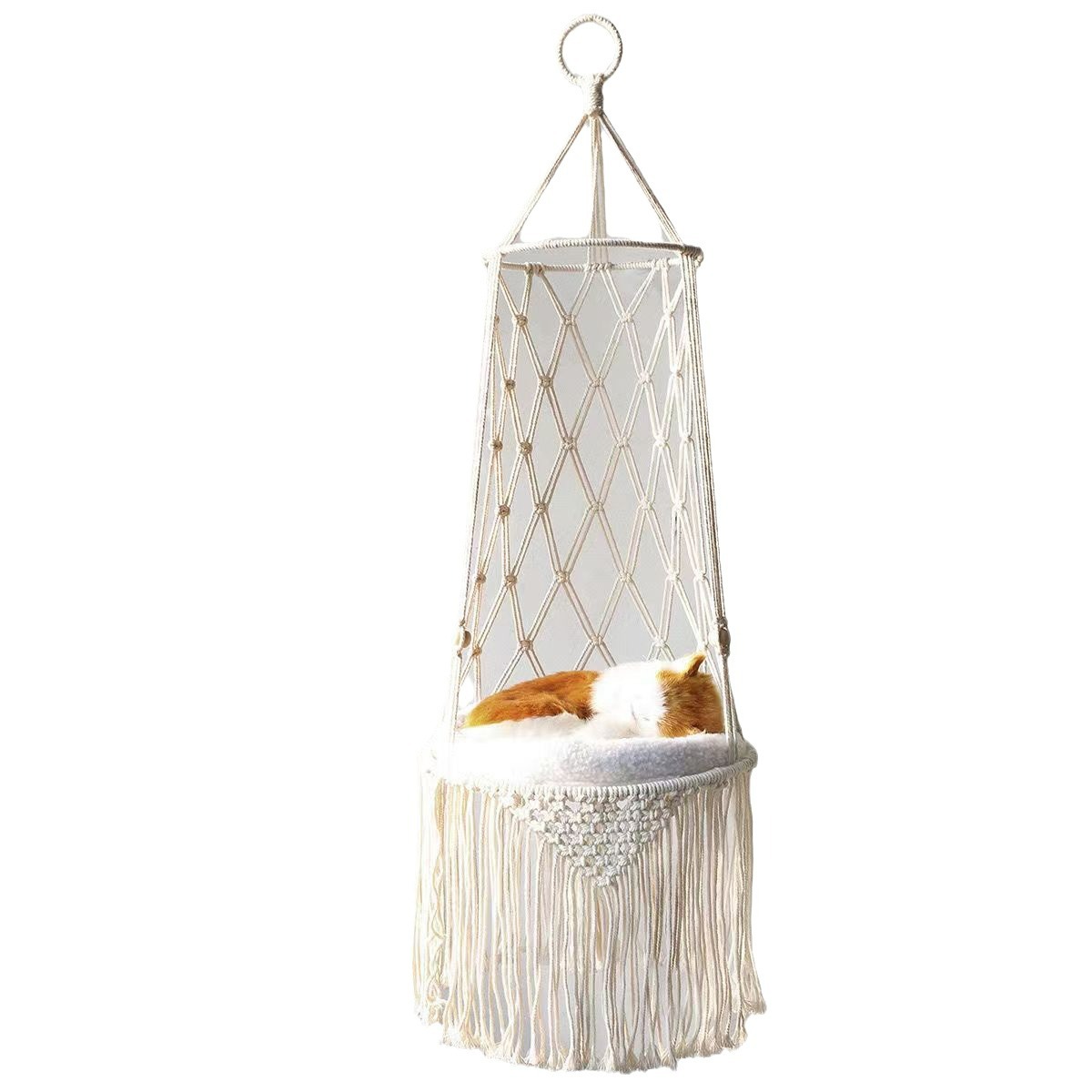 Winter Cat Window Perch, Cat H - Woven Wall Basket review and price