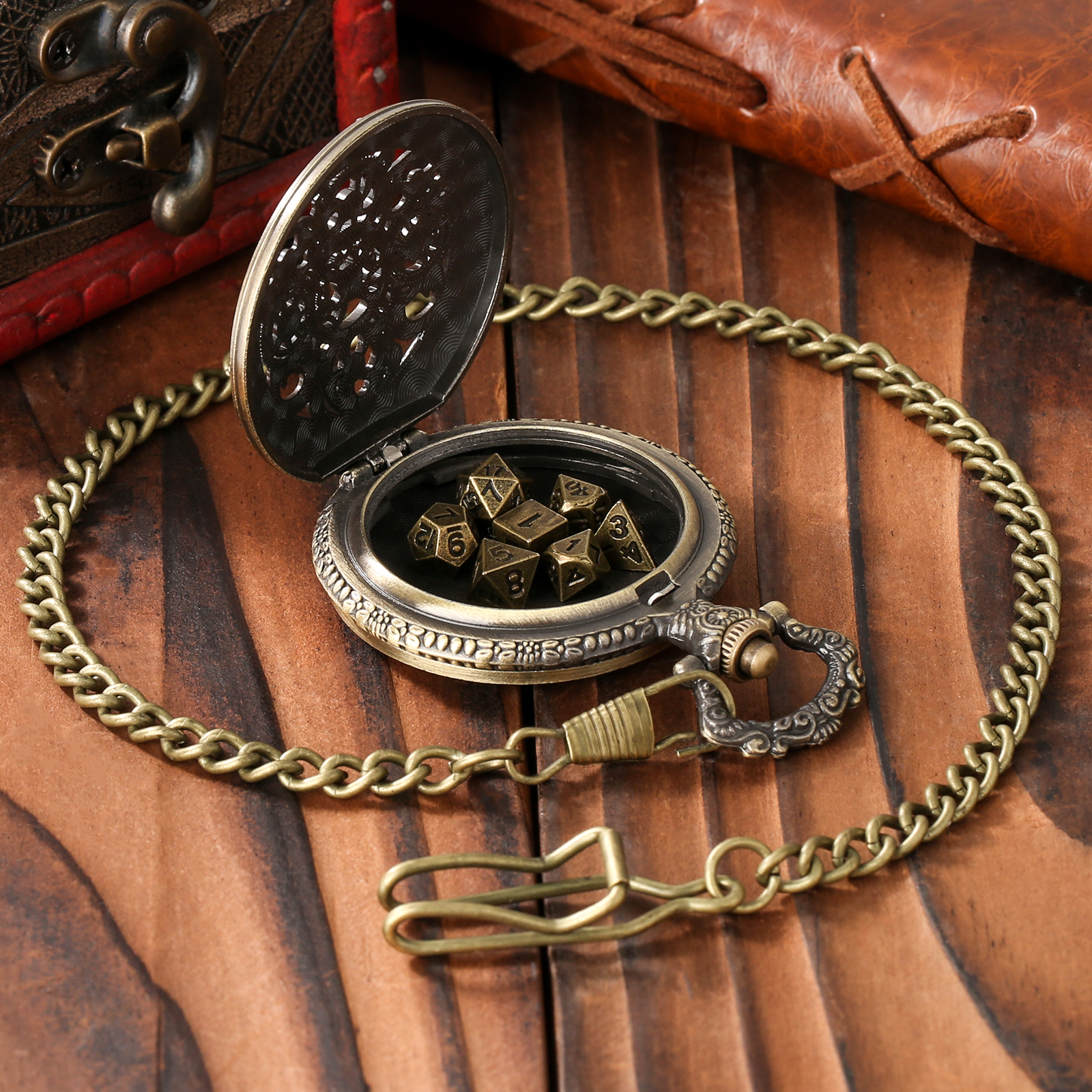 YISUYA Vintage Gears Pocket Wa - Vintage Alarm Clock review and price