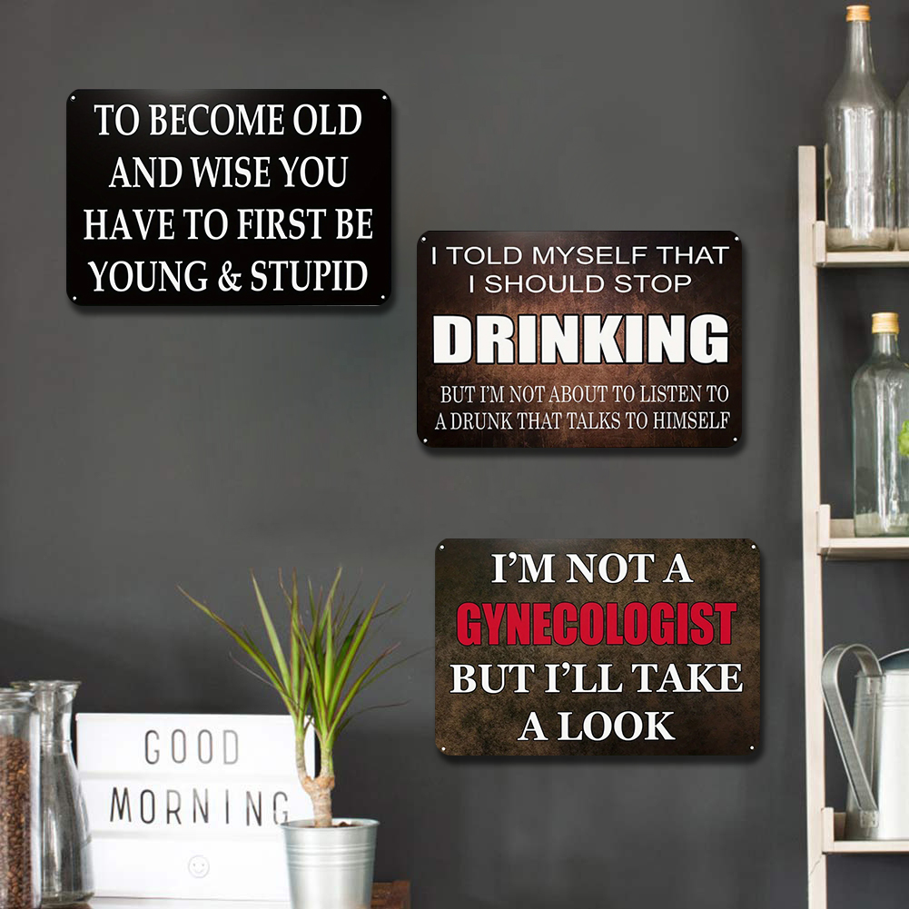 Stylish Iron Drawing Metal Sig - Home Decor Shop review and price