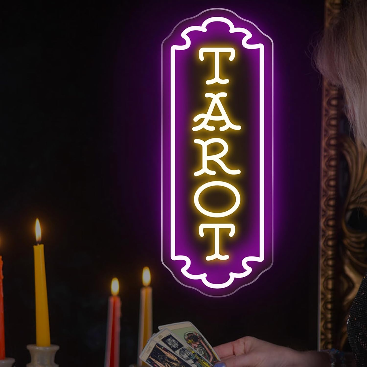 Tarot Neon Sign USB Powered My - Home Decor Lamp review and price