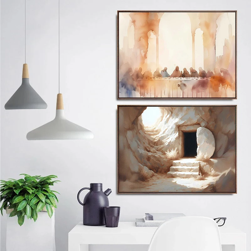1pc frameless,Walking on Water - Home Decor Jesus review and price