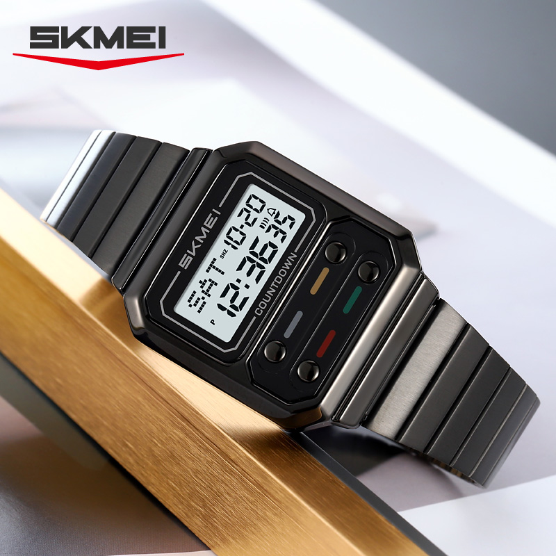 SKMEI 2448 Business Men's Retr - Vintage Alarm Clock review and price