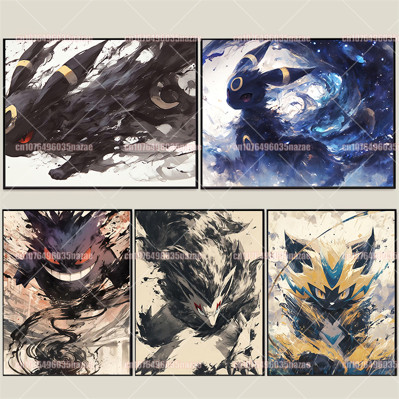 Anime Pokemon Canvas Painting  - Canvas Painting review and price