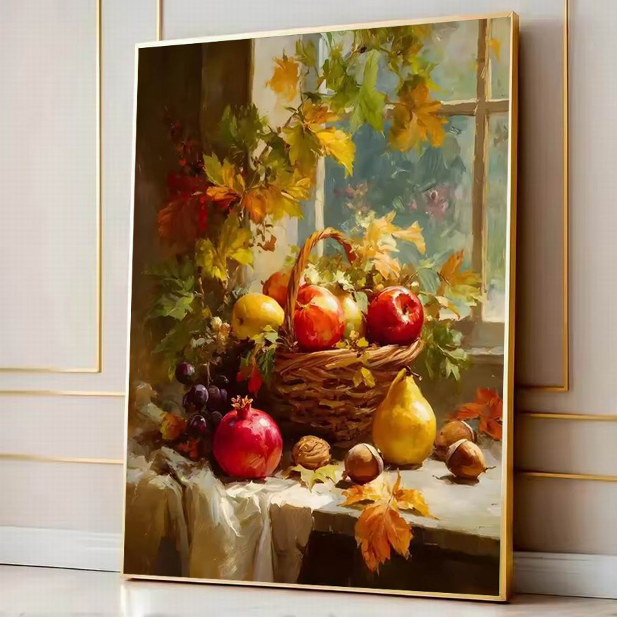 Abstract Fruit Flower Basket D - Woven Wall Basket review and price