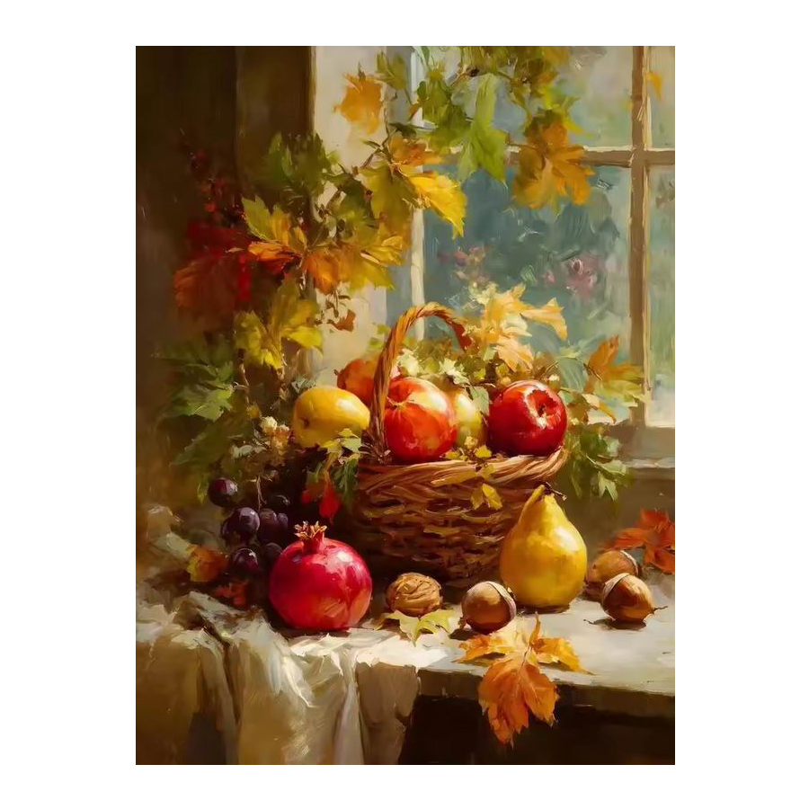 Abstract Fruit Flower Basket D - Woven Wall Basket review and price