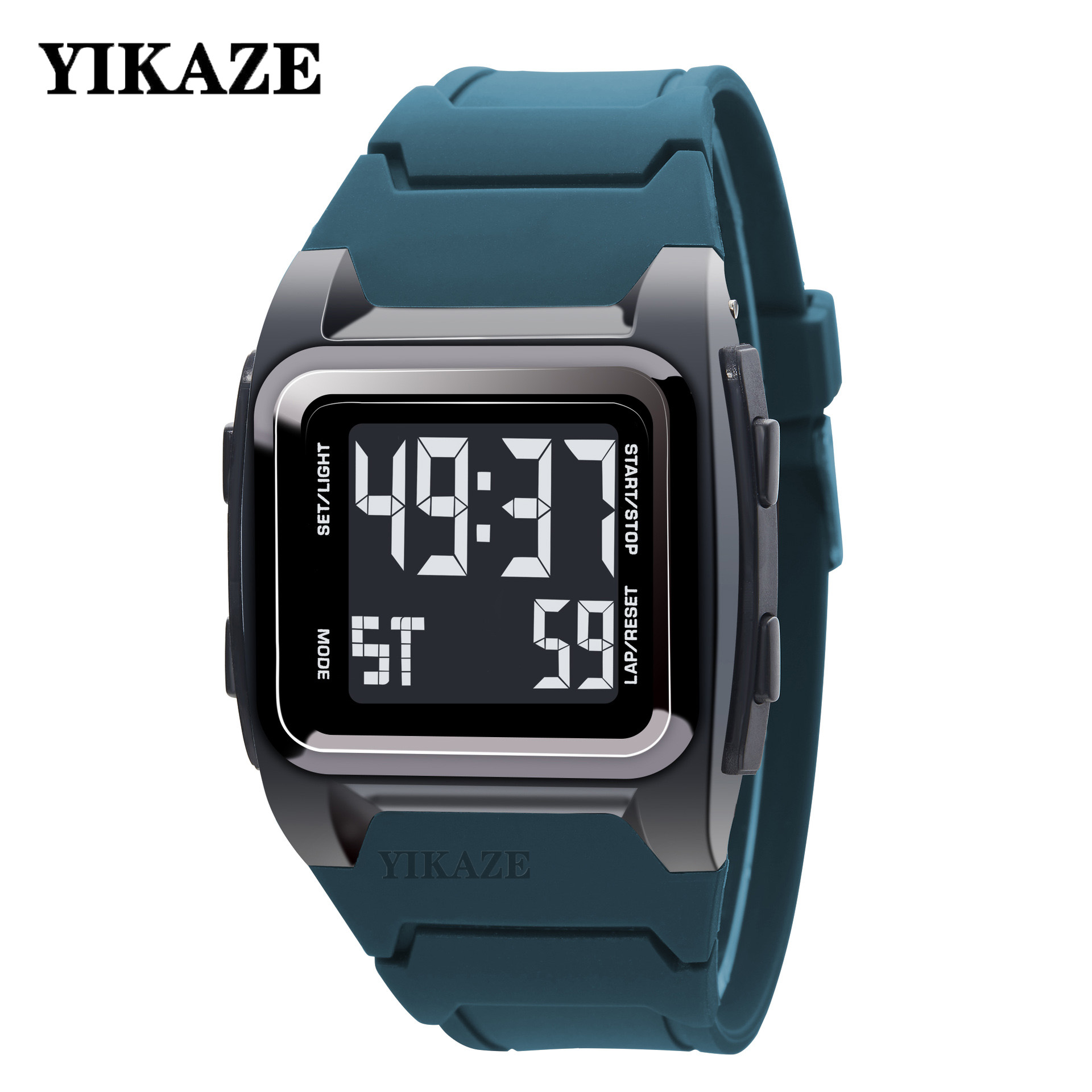 YIKAZE Men's Digital Watch 50M - Vintage Alarm Clock review and price