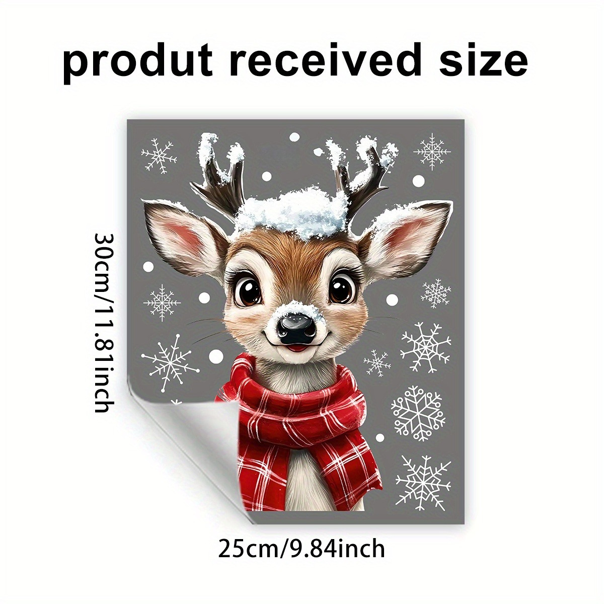 1pc Christmas Scarf Snowflake  - Home Decor Window Blinds review and price