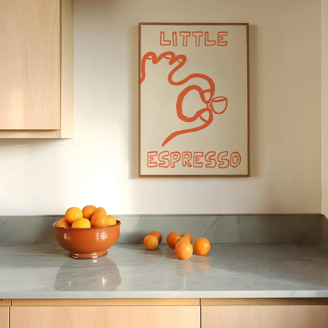 1/3pcs Italian Coffee Canvas P - Home Decor Orange review and price