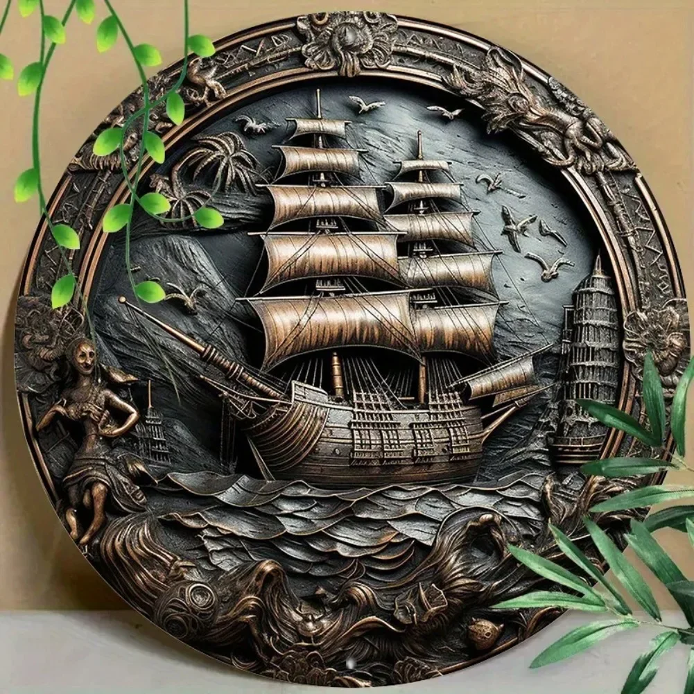 8in & 11.8in 1pc Round 3D Pira - Home Decor Shop review and price
