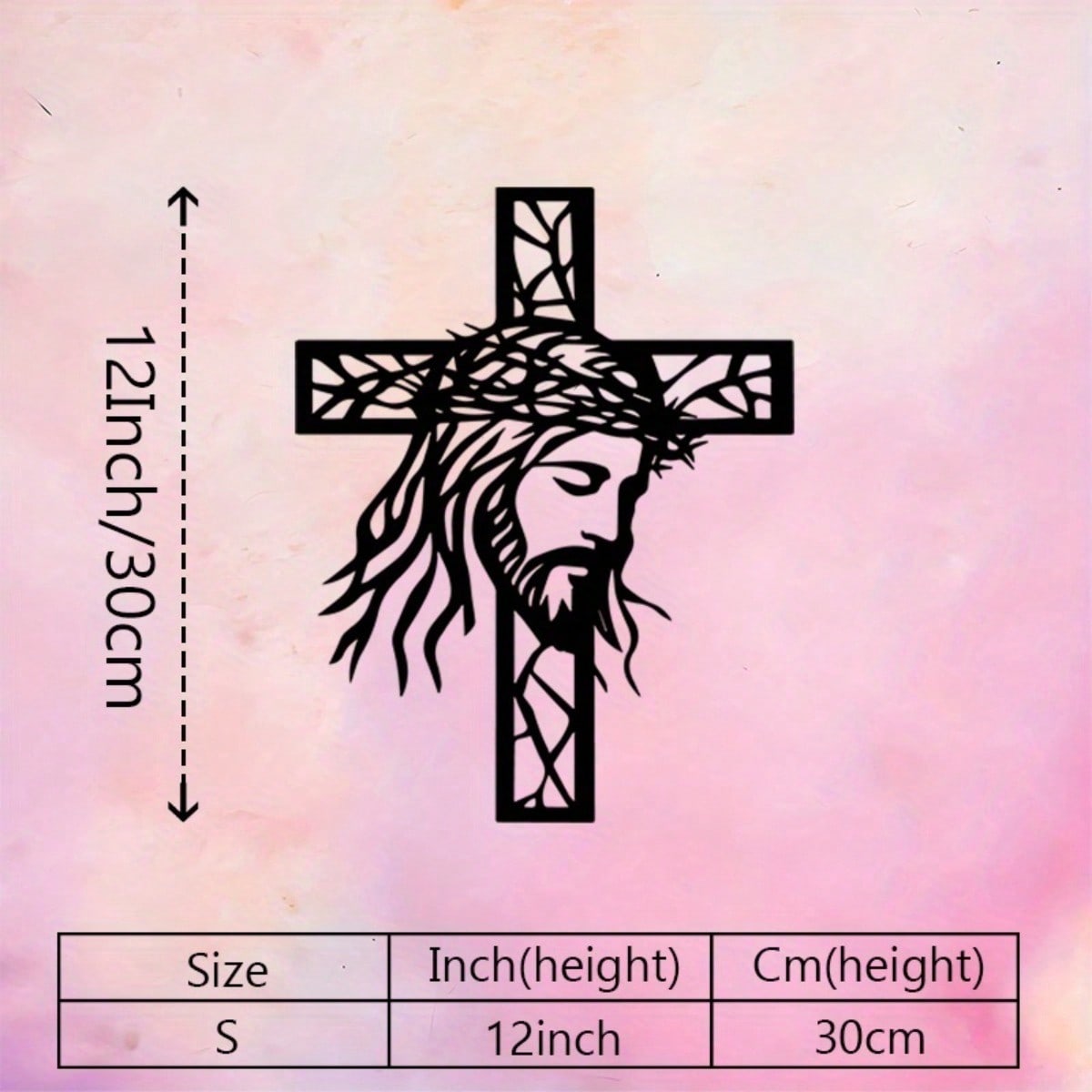 Iron Jesus Cross Wall Art - Me - Home Decor Jesus review and price
