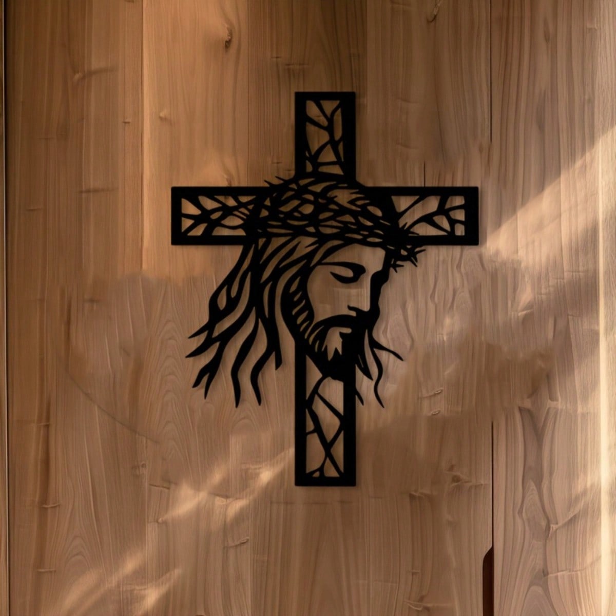 Iron Jesus Cross Wall Art - Me - Home Decor Jesus review and price