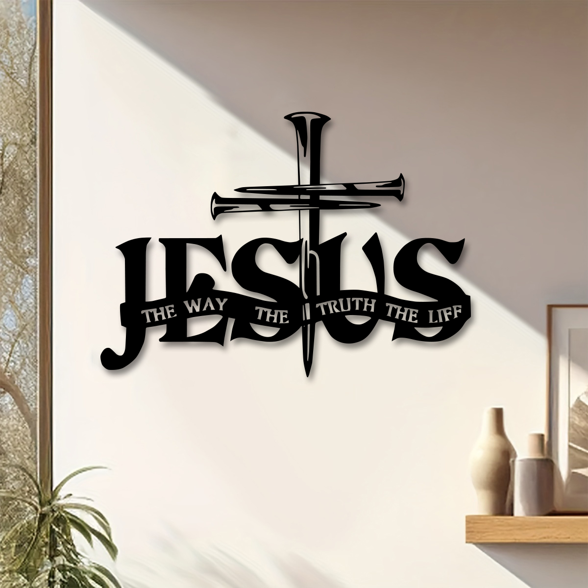 Jesus Metal Wall Decor - Elega - Home Decor Jesus review and price