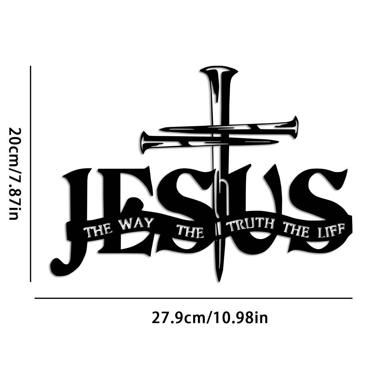 Jesus Metal Wall Decor - Elega - Home Decor Jesus review and price