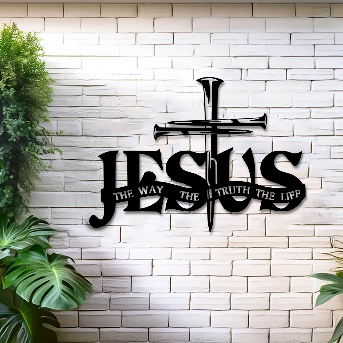 Jesus Metal Wall Decor - Elega - Home Decor Jesus review and price