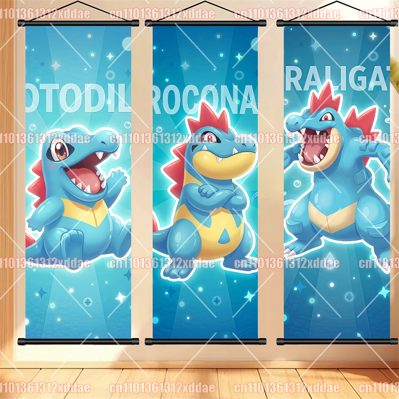 Pokemon Scroll Painting Dragon - Canvas Painting review and price