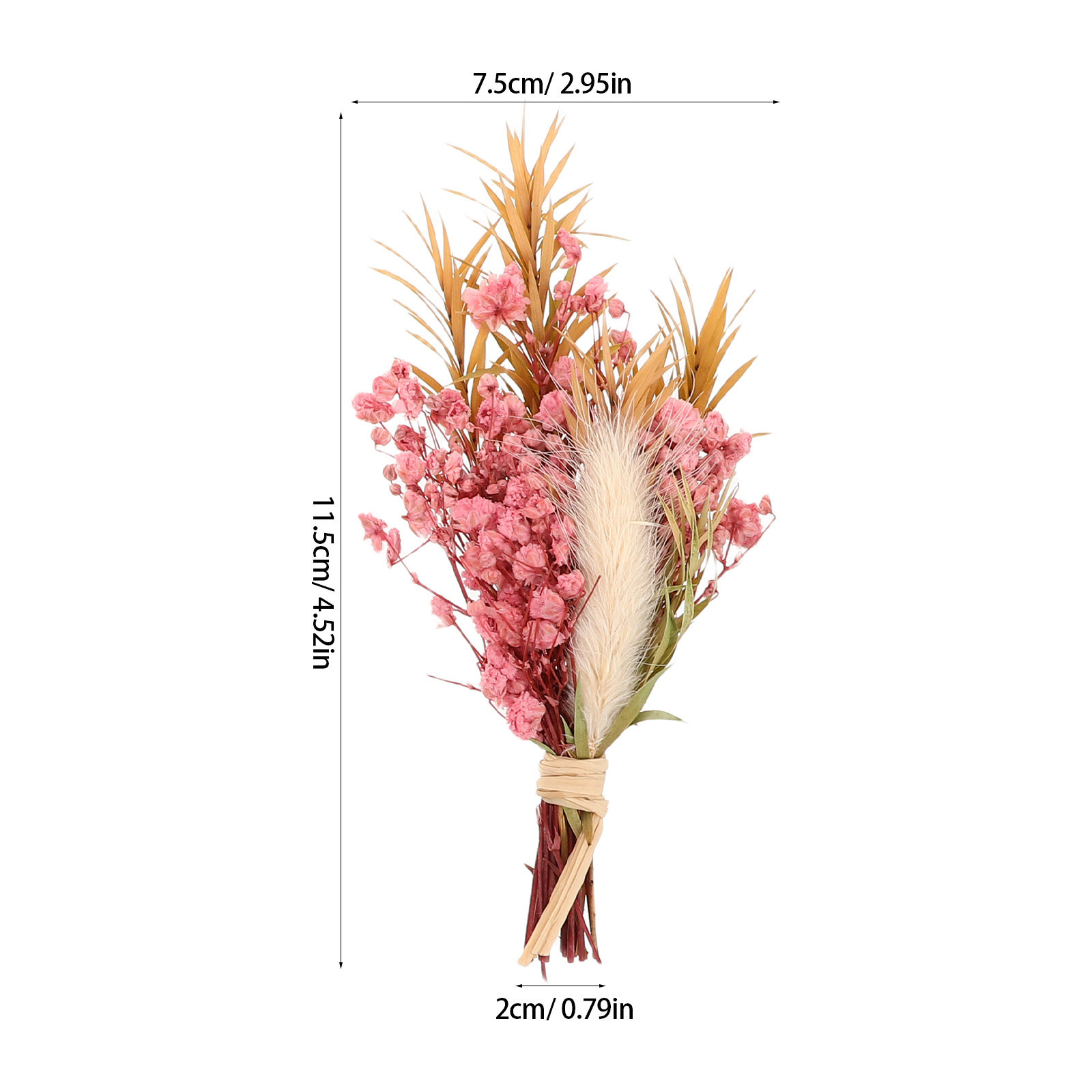 3Pcs Mini Dried Floral Bouquet - Dried Flower Bouquet review and price