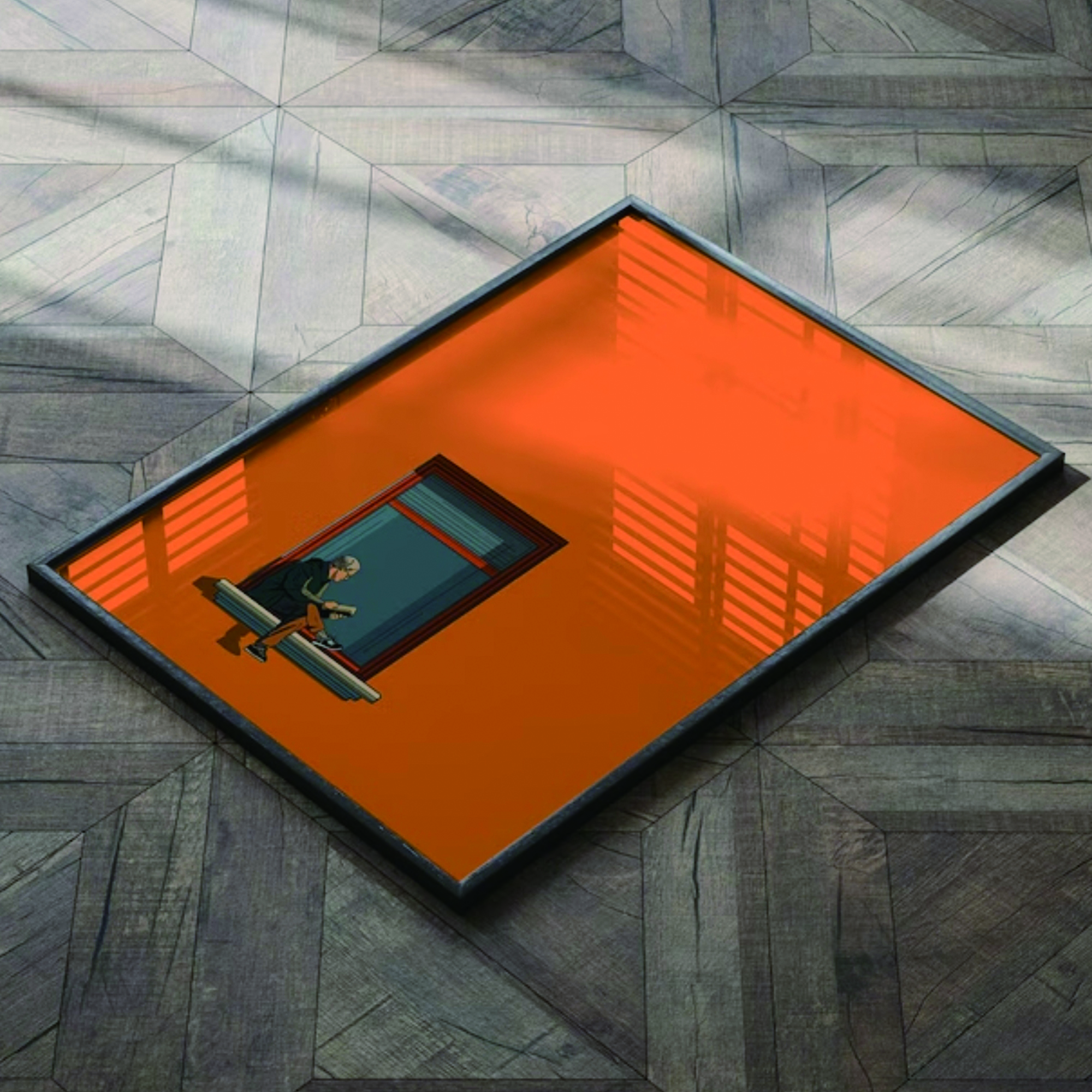 Orange Minimalist Dopamine War - Home Decor Orange review and price