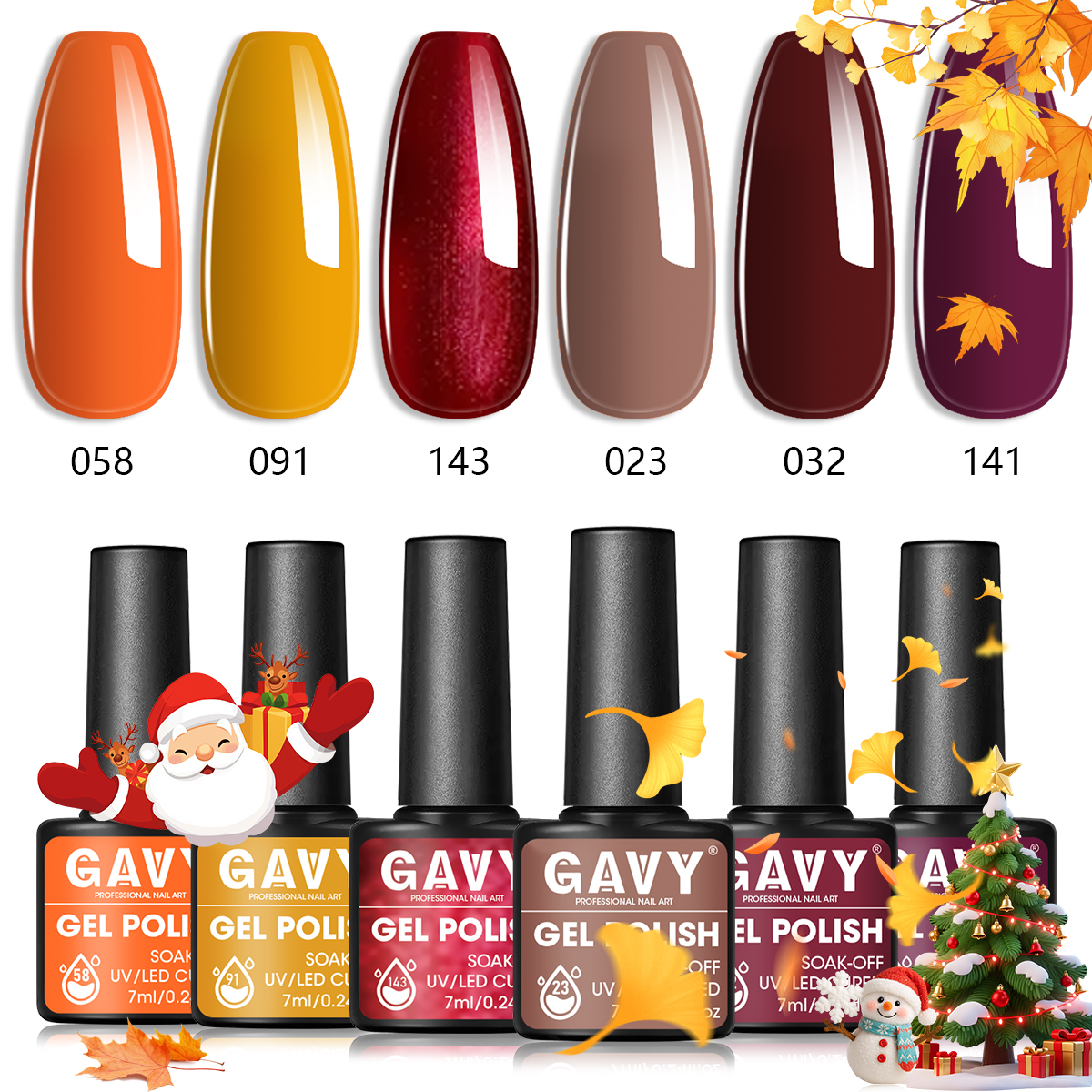 6pcs Brown Gel Nail Polish Set - Home Decor Fallout 4 review and price