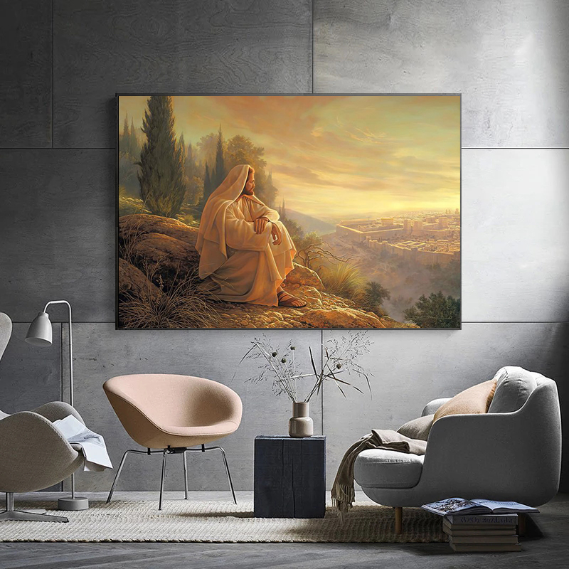 Christian God Jesus The Shephe - Home Decor Jesus review and price
