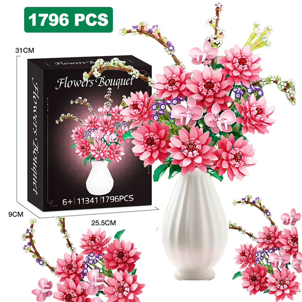 City Bunch of Flowers Building - Home Decor Diy Ideas review and price
