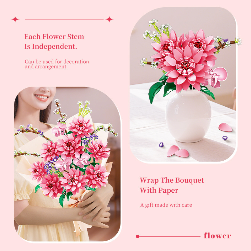 City Bunch of Flowers Building - Home Decor Diy Ideas review and price