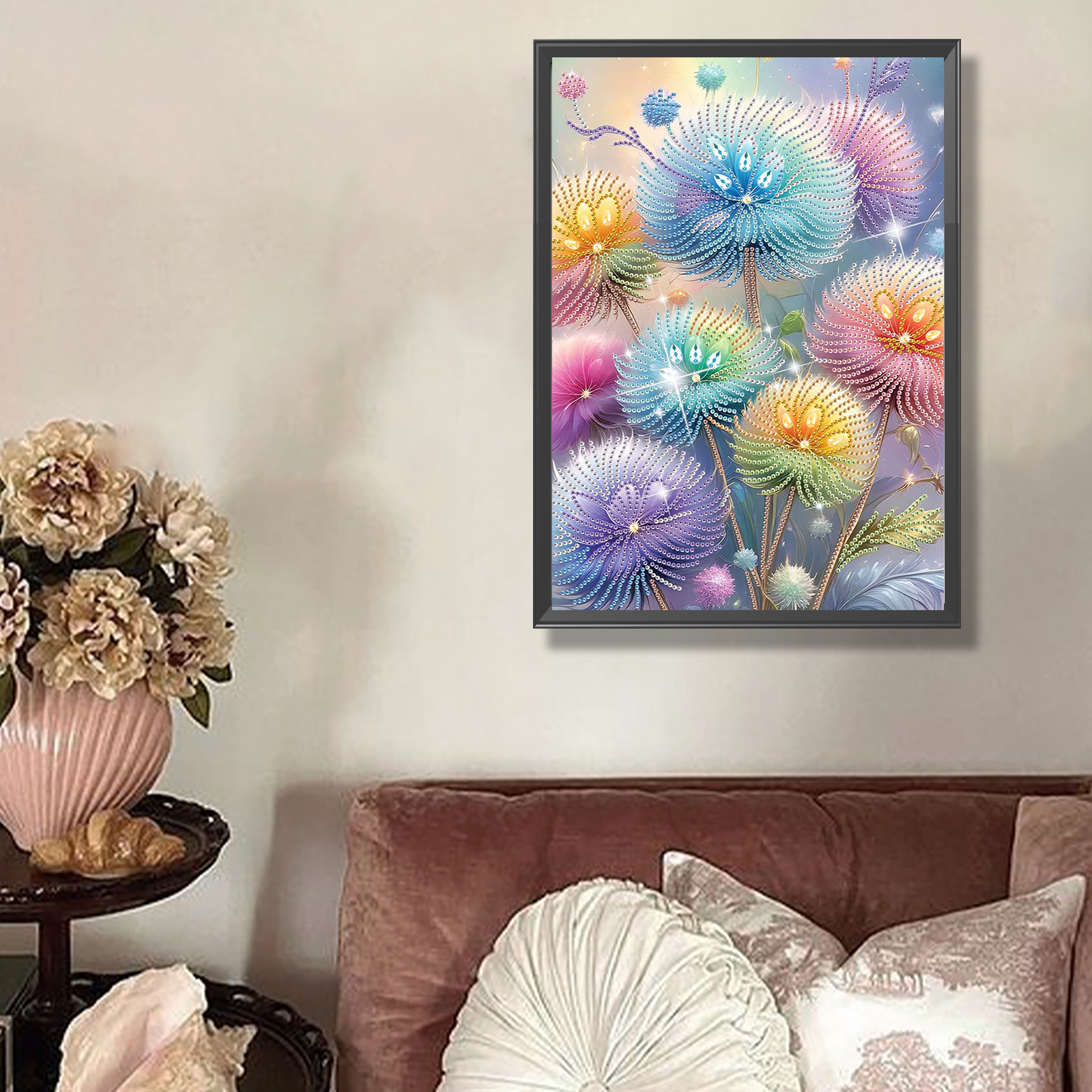 Dreamy Flower Partial DIY 5D S - Home Decor Diy Ideas review and price