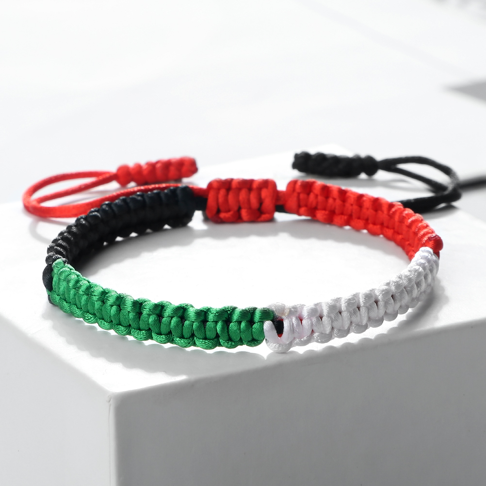 Palestine Flag String Bracelet - Home Decor Uae review and price