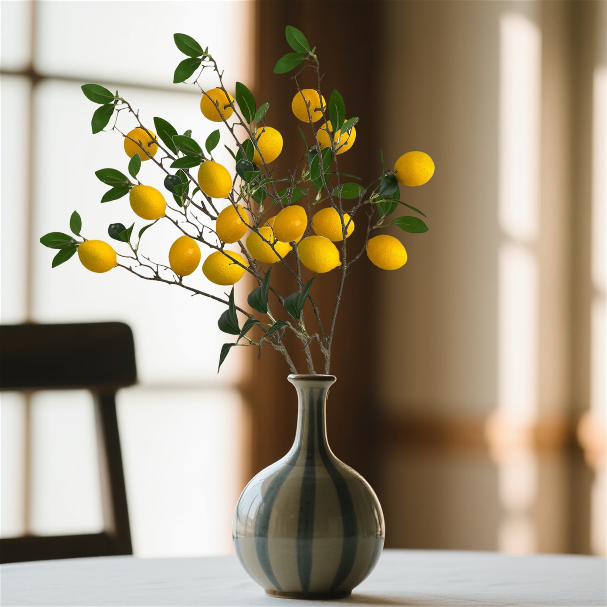 Faux Orange Branches Artificia - Home Decor Orange review and price