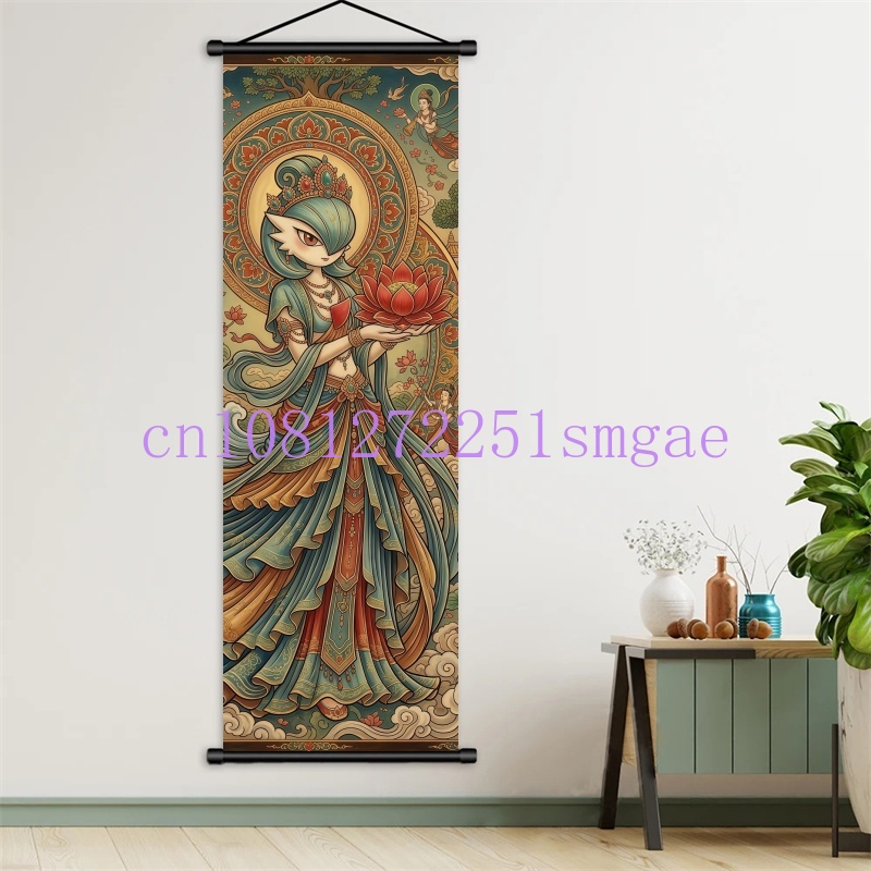 Pokemon Anime Poster Scroll Pa - Canvas Painting review and price