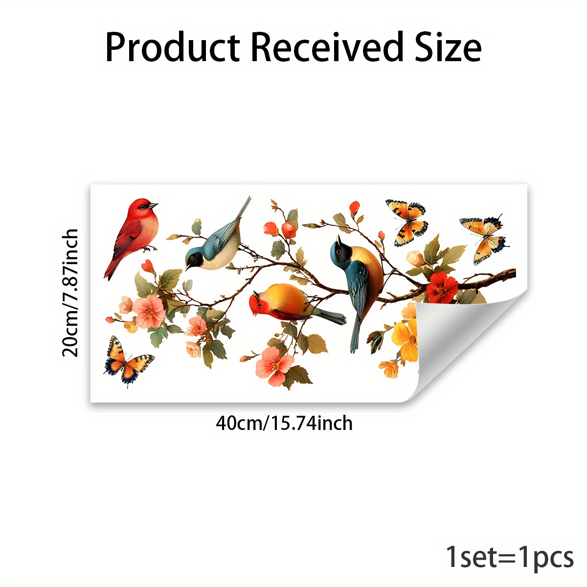 1 Piece of Pastoral Flower and - Home Decor Window Blinds review and price