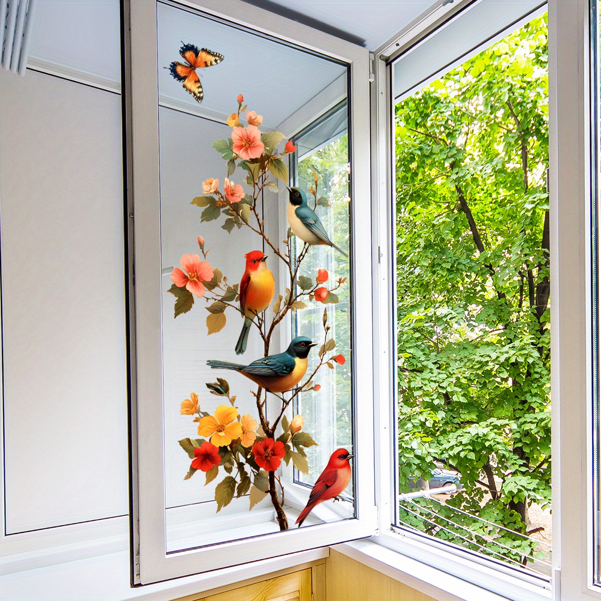 1 Piece of Pastoral Flower and - Home Decor Window Blinds review and price