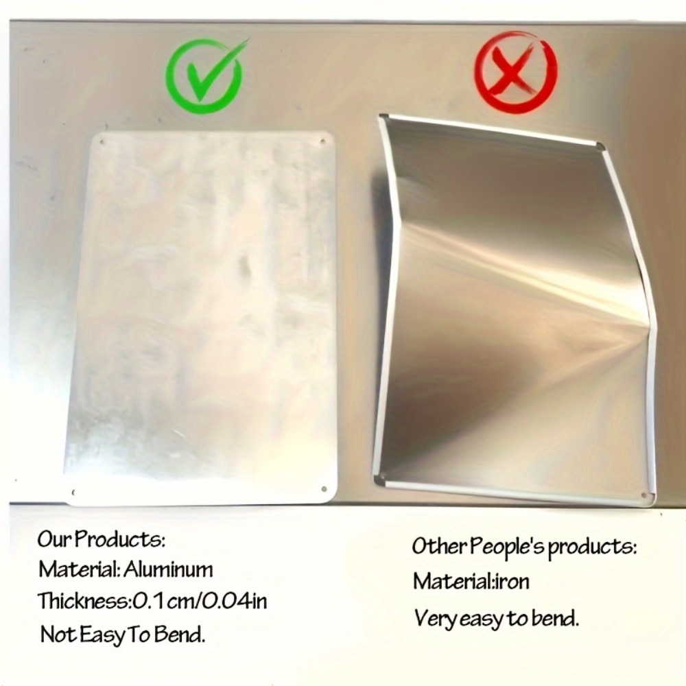 Customizable Rustproof Aluminu - Home Decor White review and price