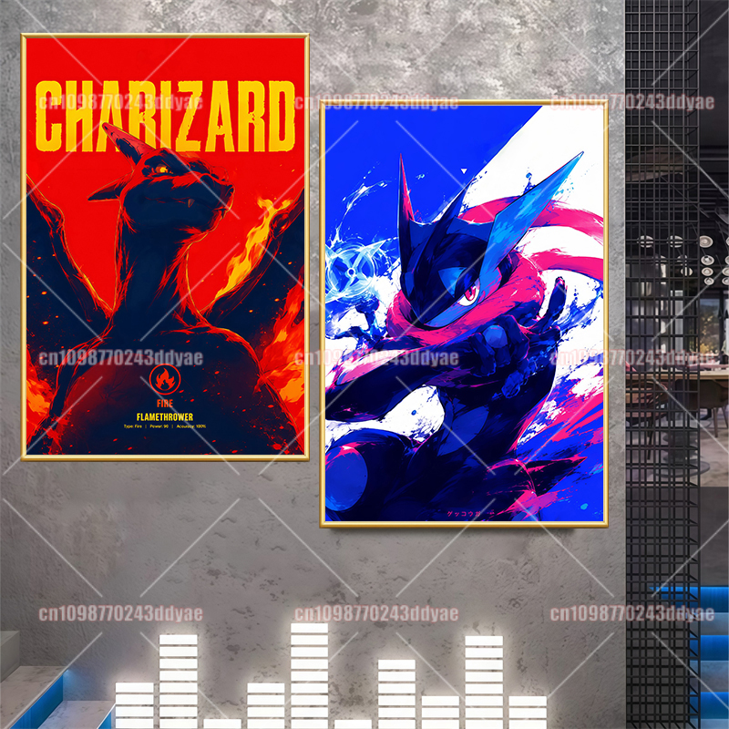 Pokemon American-style Screen  - Canvas Painting review and price