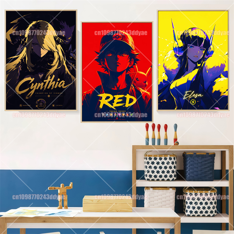 Pokemon American-style Screen  - Canvas Painting review and price