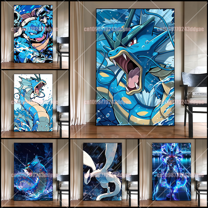 Anime Pokemon Canvas Painting  - Canvas Painting review and price