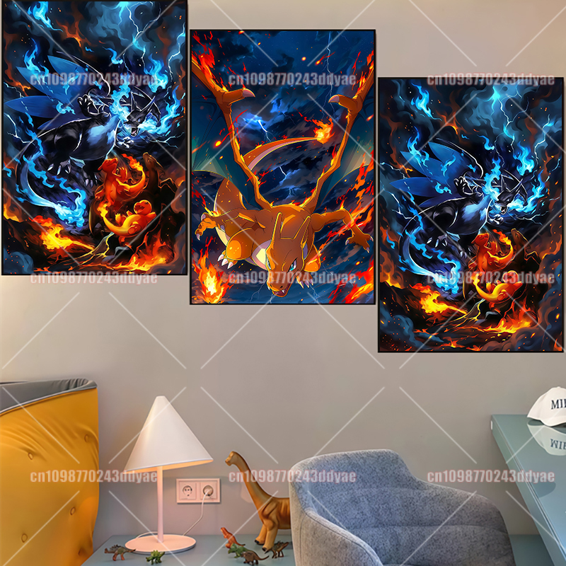 Anime Pokemon Canvas Painting  - Canvas Painting review and price