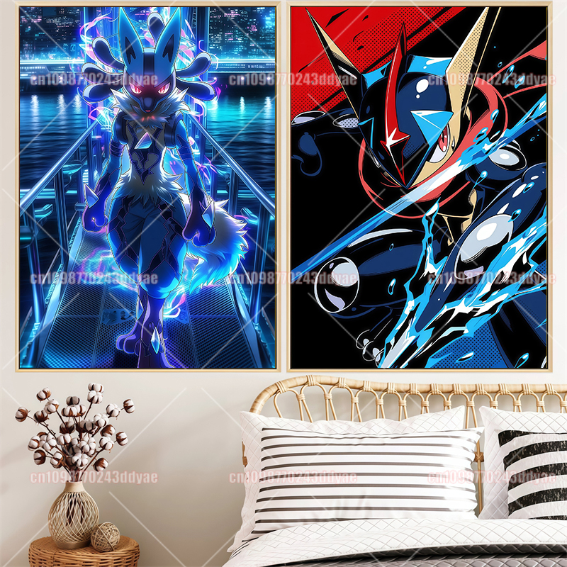 Anime Pokemon Canvas Painting  - Canvas Painting review and price