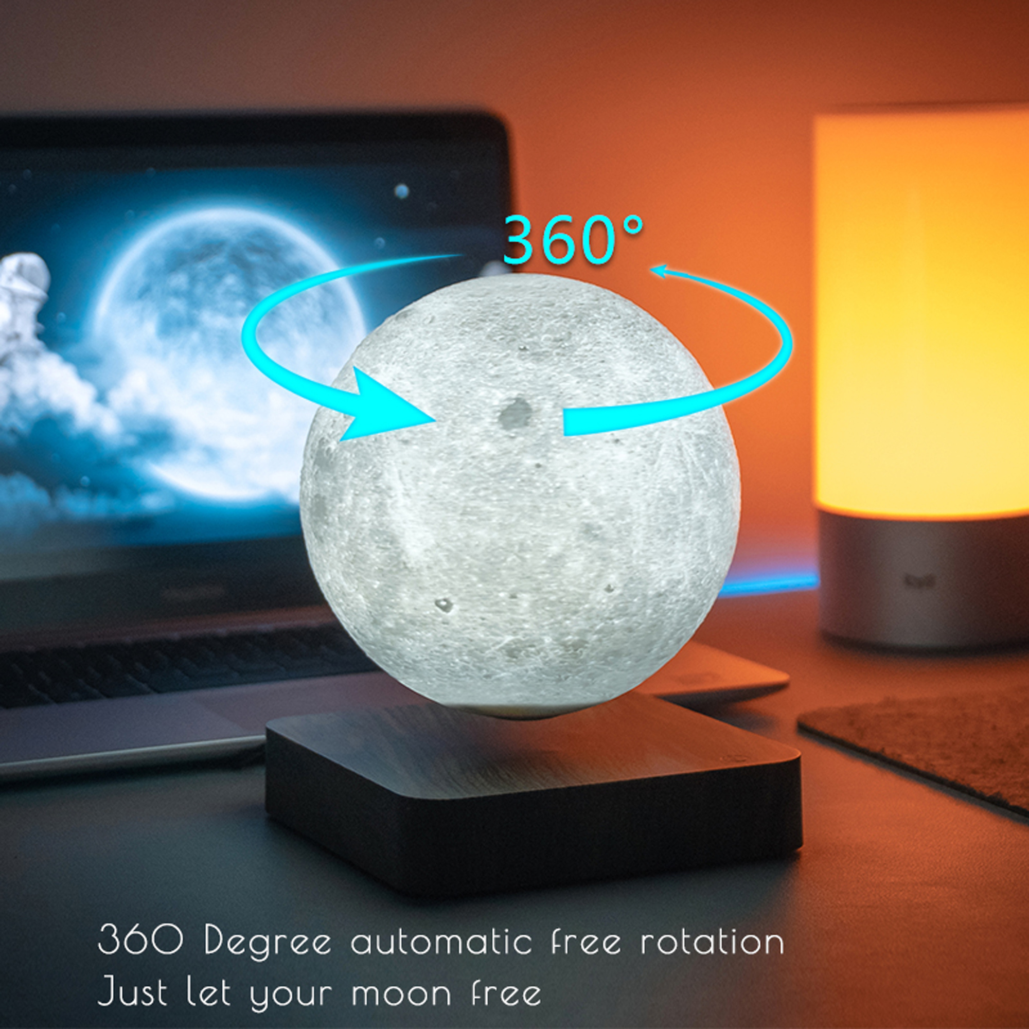 Minimalism Magnetic Levitation - Home Decor Lamp review and price